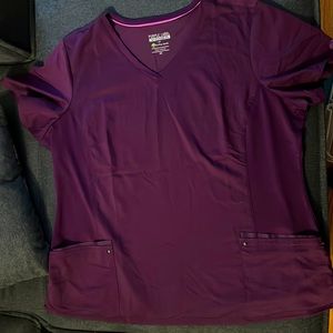 Plus size scrubs